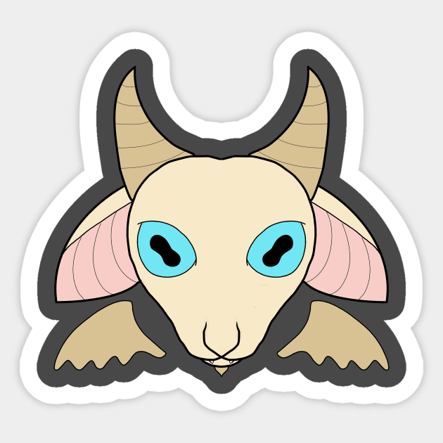 Blonde Jersey Devil Sticker by Joyouscrook